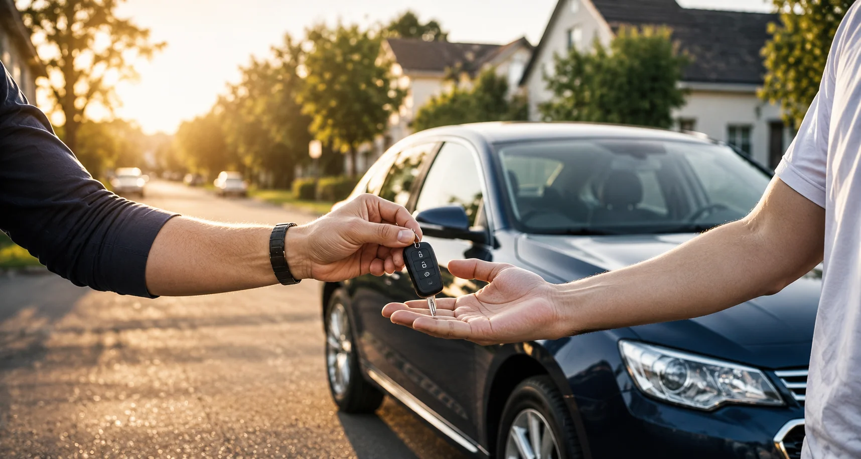 Autoankauf Langenfeld – Fahrzeugübergabe